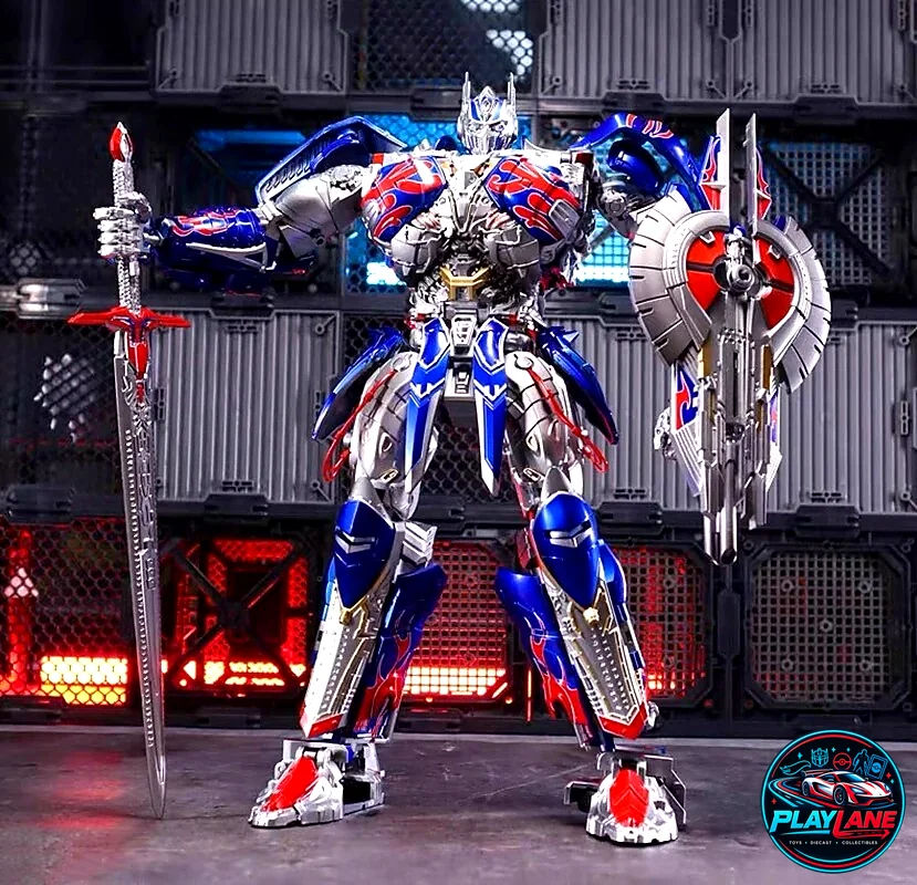 BMB (Black Mamba) BS-03 Cybertron Cavaliers Knight Optimus Prime (11.4-Inch / 29cm) Alloy Enlarged Oversized Transformable Action Figure