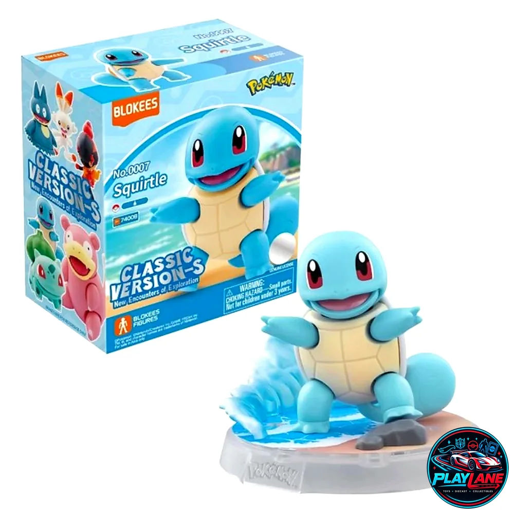 Blokees Classic Version-S Pokemon: Squirtle (Guaranteed)