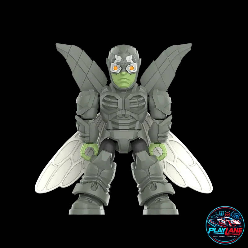Blokees DC Figures: Defender Version 02 (DV-DC02 Justice League) Parademon (Apokolips Shock Trooper) Articulated Snap-Fit Mini Model Kit Action Figure with Alien Rifle, Wings & Display Stand