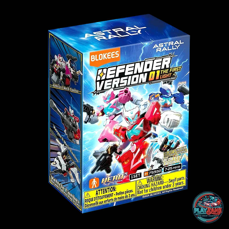 Blokees Defender Version 01: Astral Rally The First Light Mystery Blind Box Snap-Fit Action Figure Model Kit