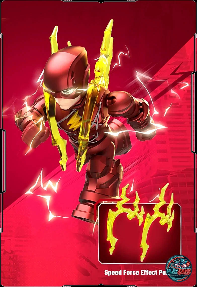 BLOKEES Justice League Defender Version DC02 Blind Box Articulated Model Kit - Flash Chase 5/144