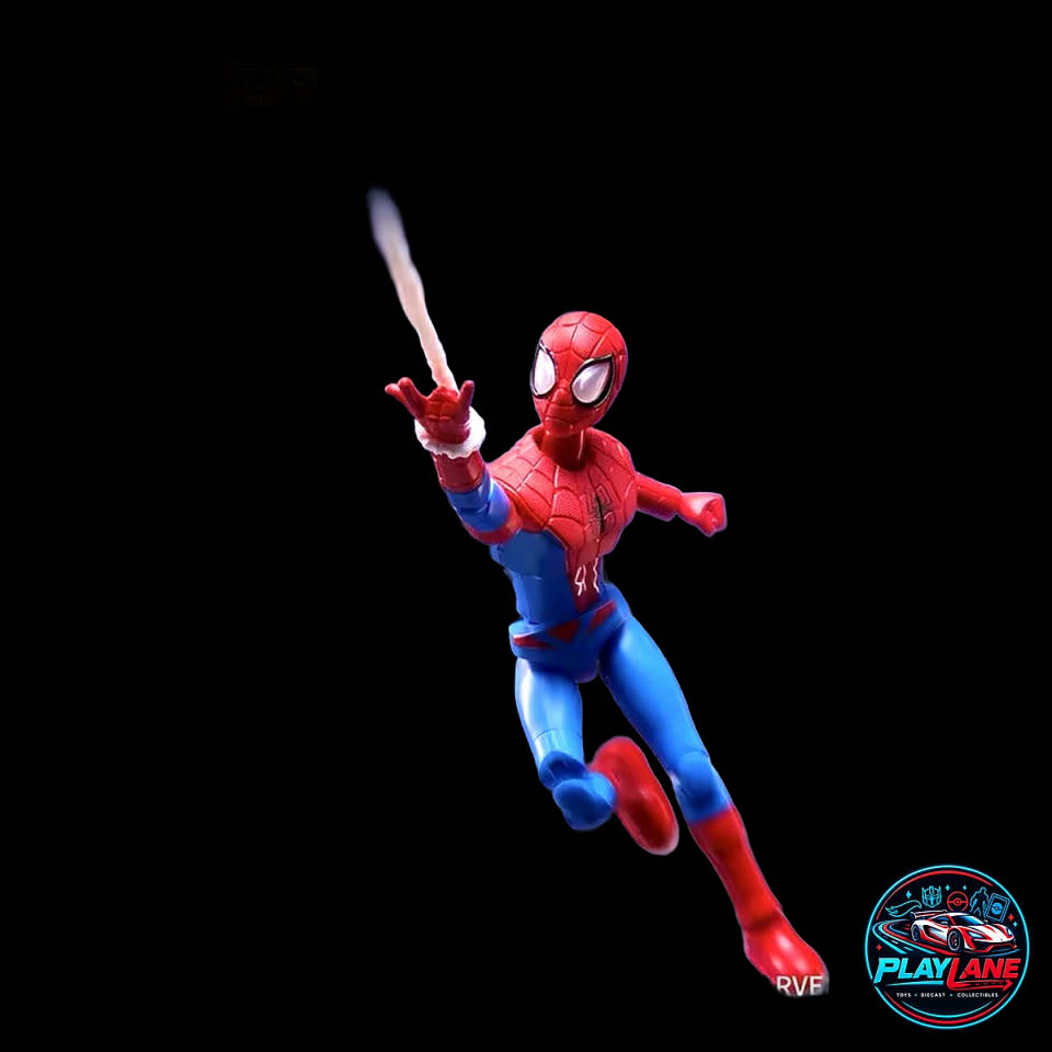 Blokees Marvel Hero Figures | Galaxy Version 05: Spider-Man | Official Disney Licensed Peter Parker Articulated Mini Snap-Together Model Kit Blind Box