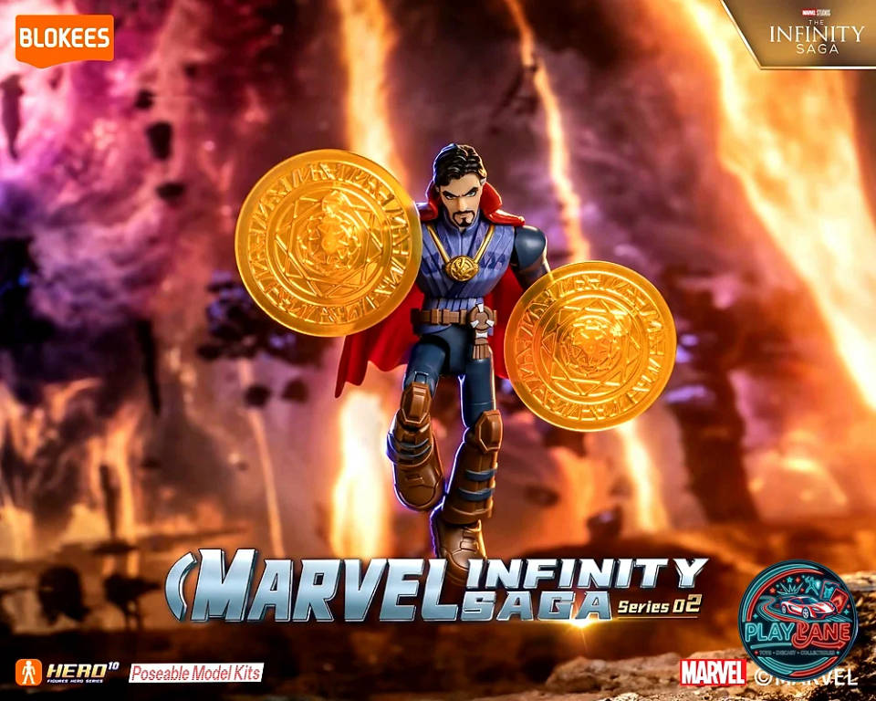 Blokees Marvel Infinity Saga Galaxy Defender Version 02 Doctor Strange Snap-Fit Model Kit (Confirmed Selection)