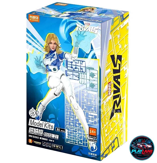 Blokees Marvel Rivals Champion Class Invisible Woman 1/12 Model Kit Figure