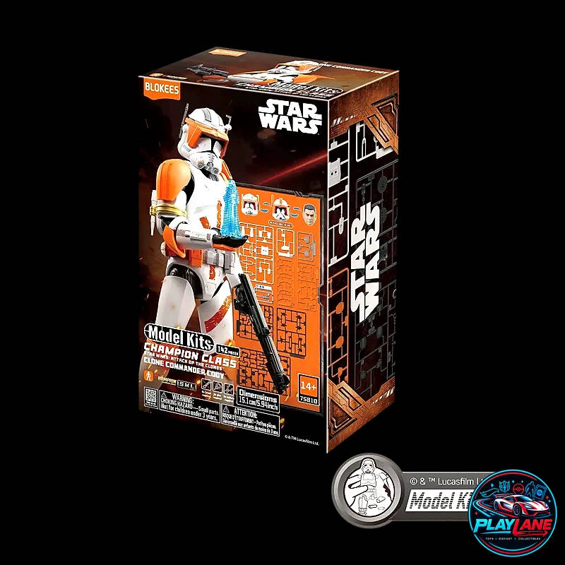 Blokees Star Wars Champion Class 10 Clone Commander Cody 1/12 Model Kit Figure