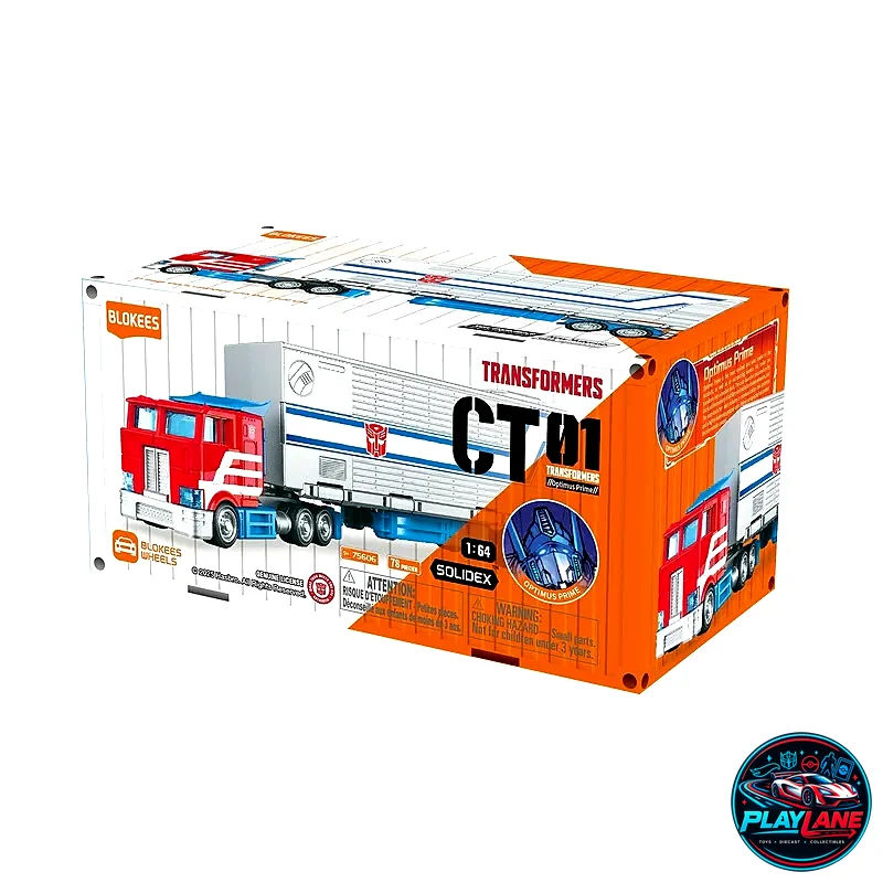 Blokees Transformers Wheels CT01 Optimus Prime 1:64 Scale Model Kit