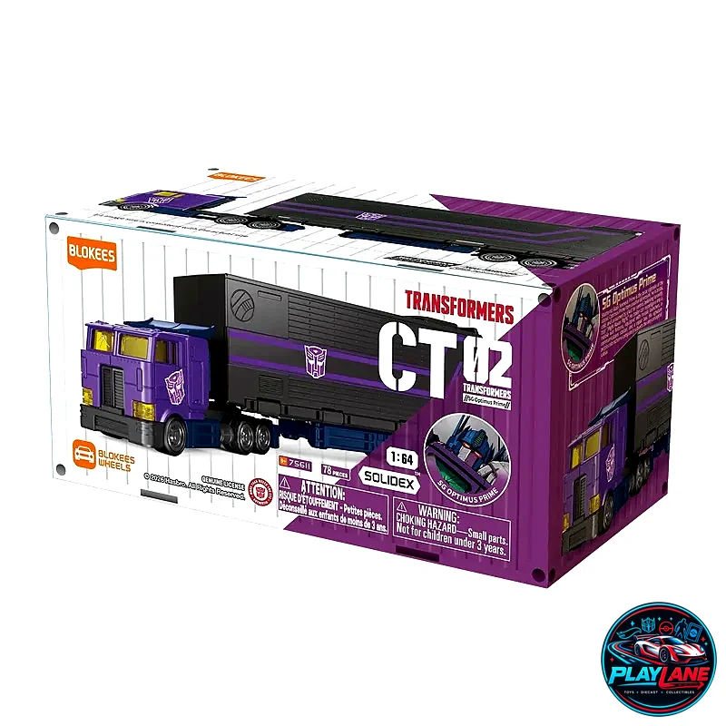 Blokees Transformers Wheels CT02 SG Optimus Prime 1:64 Scale Model Kit