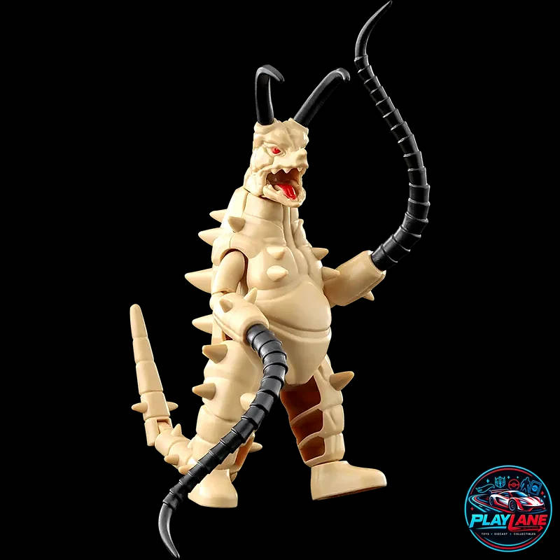 Blokees Ultraman: Galaxy Version 09 (GV-09 Glitter Ginga) Gudon Articulated Snap-Fit Model Kit Action Figure with Whip Tentacles & Modular Display Stand
