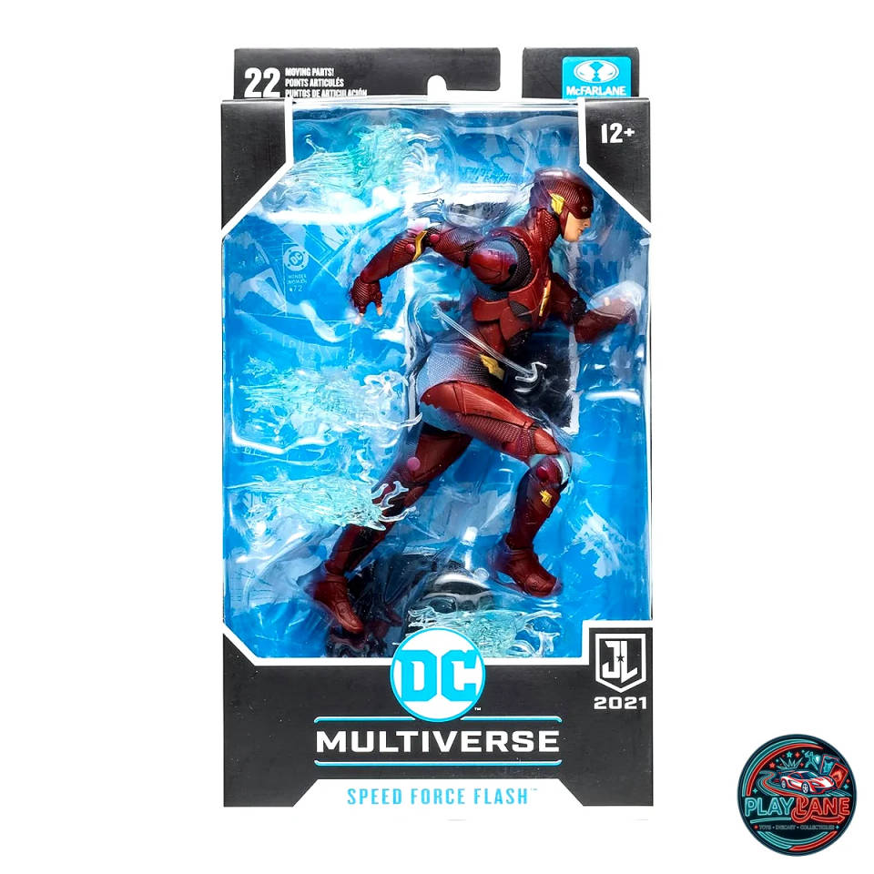 McFarlane DC Multiverse Speed Force Flash NYCC Exclusive 7-Inch Figure (15103 / Factory-Sealed / Speed Force Effects)