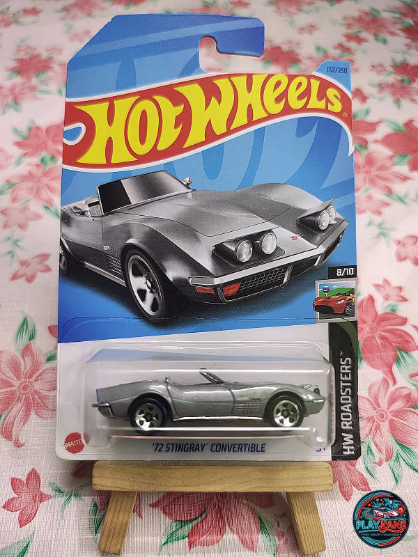 Hot Wheels Corvette Stingray Convertible | Imported – 1:64 Scale HW Roadsters Mainline Diecast Model Car