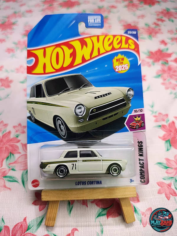 Hot Wheels Lotus Cortina | Imported – 1:64 Scale Vintage Mainline Collector Model Car