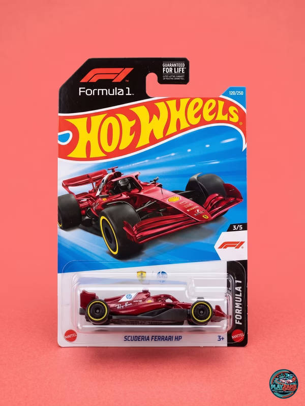 Hot Wheels Scuderia Ferrari HP Formula 1 Race Car – 1:64 Scale Diecast Model Car | Imported