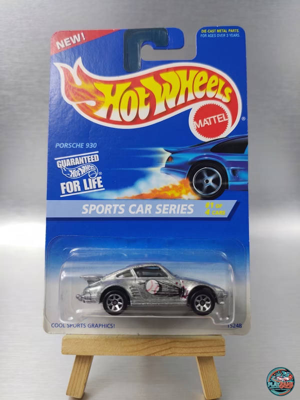 Hot Wheels Sports Car Series Porsche 930 Diecast | Vintage 1:64 Scale Model Car