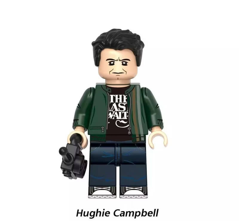Hughie Campbell (The Boys) Custom Minifigure GH0586 – Third-Party Building Block Toy (Lego Compatible)