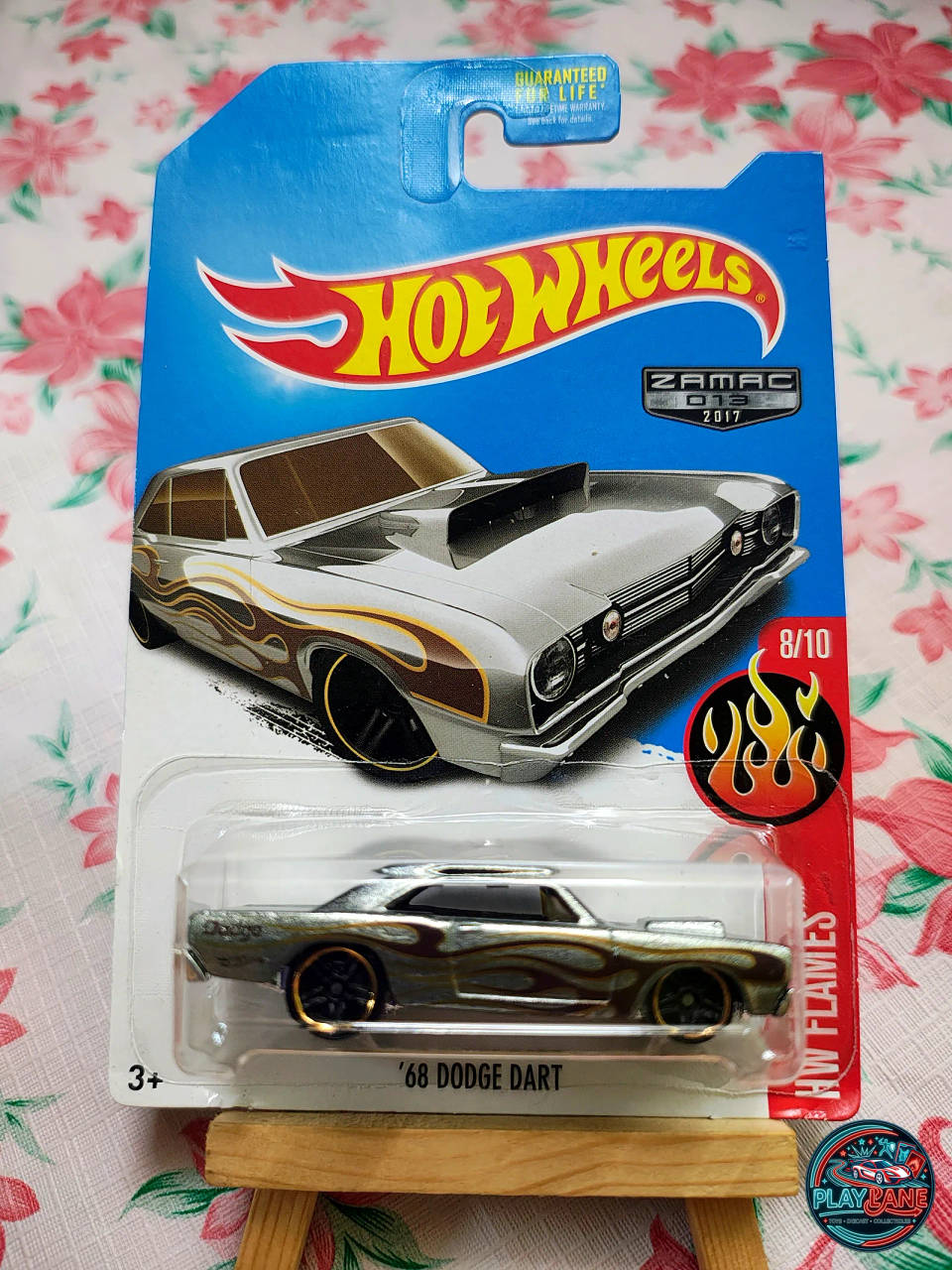 Hot Wheels '68 Dodge Dart ZAMAC | Official Walmart Exclusive | 1:64 Scale Raw Unpainted Metal Vintage American Muscle Drag Car Diecast Model