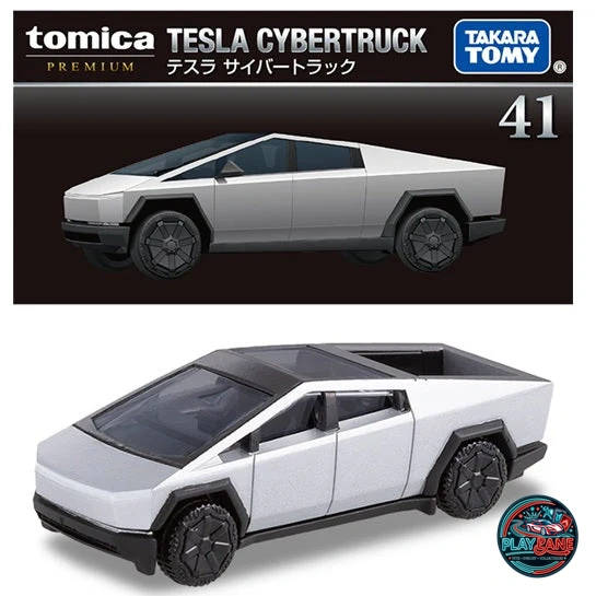Takara Tomy Tomica Premium No. 41 Tesla Cybertruck Diecast Scale Model