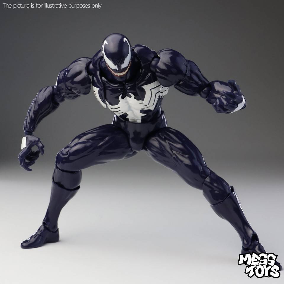 MESS Toys Venom Lethal Neighbor Chaos Symbiote Action Figure (16cm)