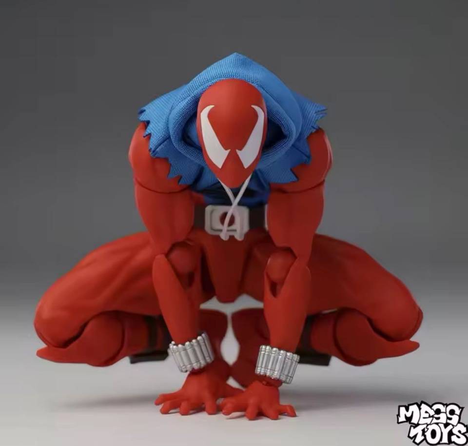 MESS Toys Scarlet Spider Scarlet Hero Action Figure (16cm)