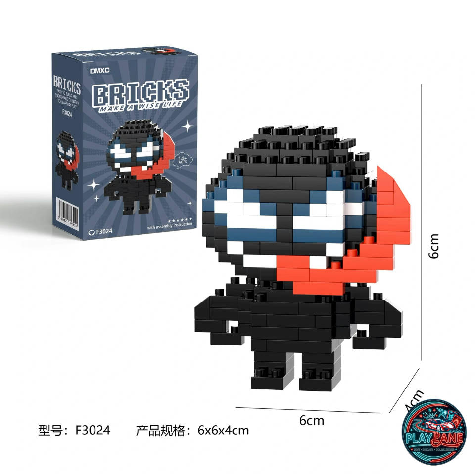 DMXC Bricks Marvel Venom Micro Building Blocks 3D Mini Figure Kit