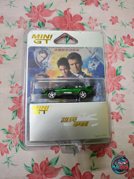 Mini GT 1:64 Jaguar XKR – James Bond 007 "Die Another Day" (Premium Chinese Edition Blister Pack)