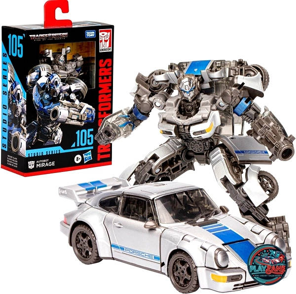 Takara Tomy Transformers Studio Series SS-141 Mirage Action Figure (Rise of the Beasts Porsche 911 Carrera)  