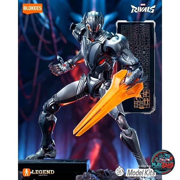 Blokees Marvel Rivals Legends Ultron (Tool-Free Snap-Fit Model Kit Action Figure)