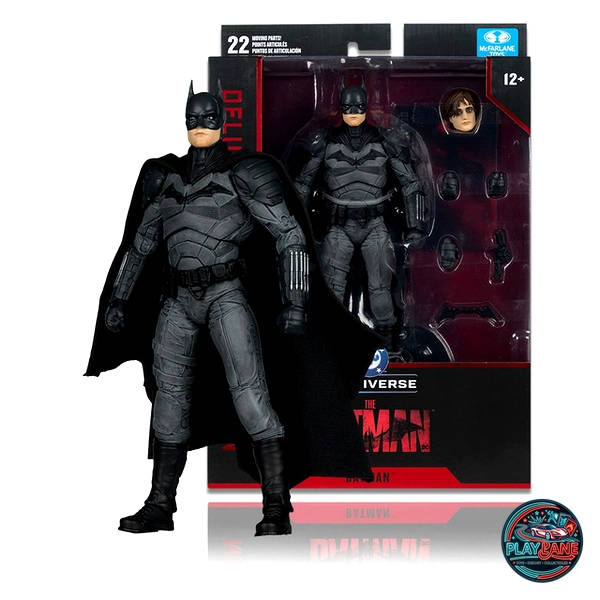 McFarlane Toys DC Multiverse "The Batman" (2022 Theatrical Movie / Robert Pattinson) 7-Inch Action Figure