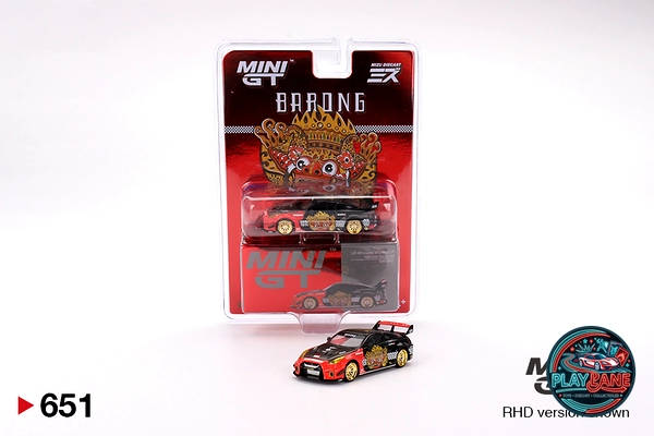 Mini GT 1:64 LB-Silhouette WORKS GT NISSAN 35GT-RR Ver.1 “BARONG” (Die-Cast Model Car)