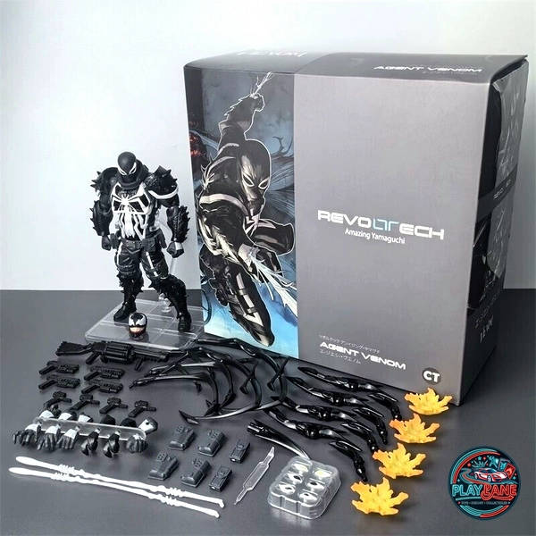 CT Toys Agent Venom Action Figure (KO Amazing Yamaguchi 6-Inch)
