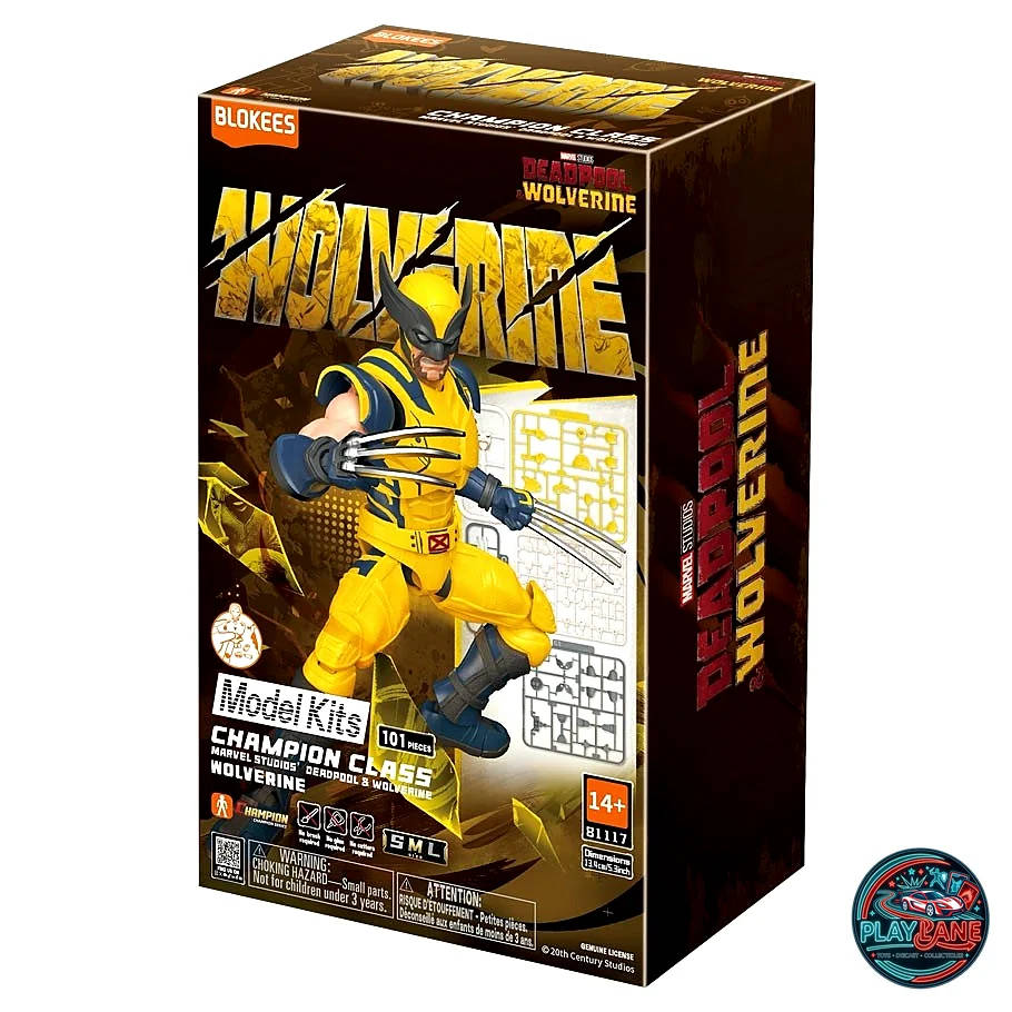 Blokees Marvel Deadpool & Wolverine Champion Class 05 Wolverine Model Kit