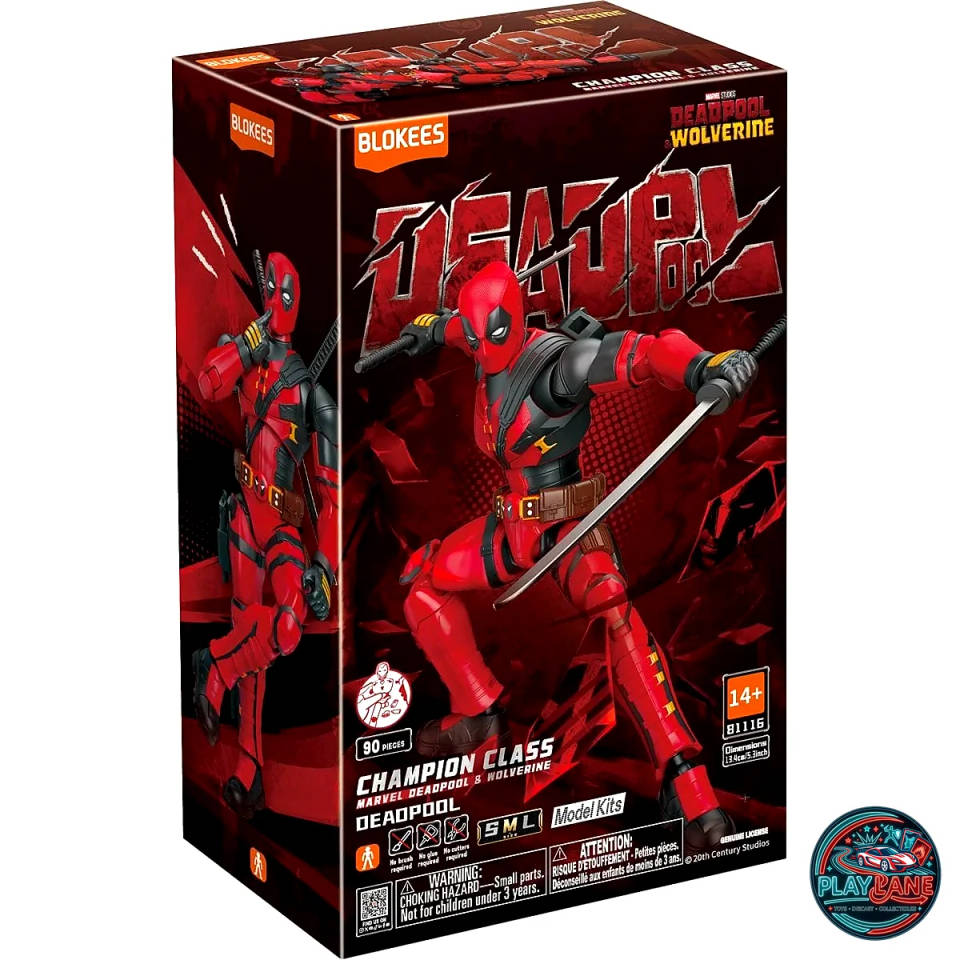 Blokees Marvel Deadpool & Wolverine Champion Class 04 Deadpool Model Kit