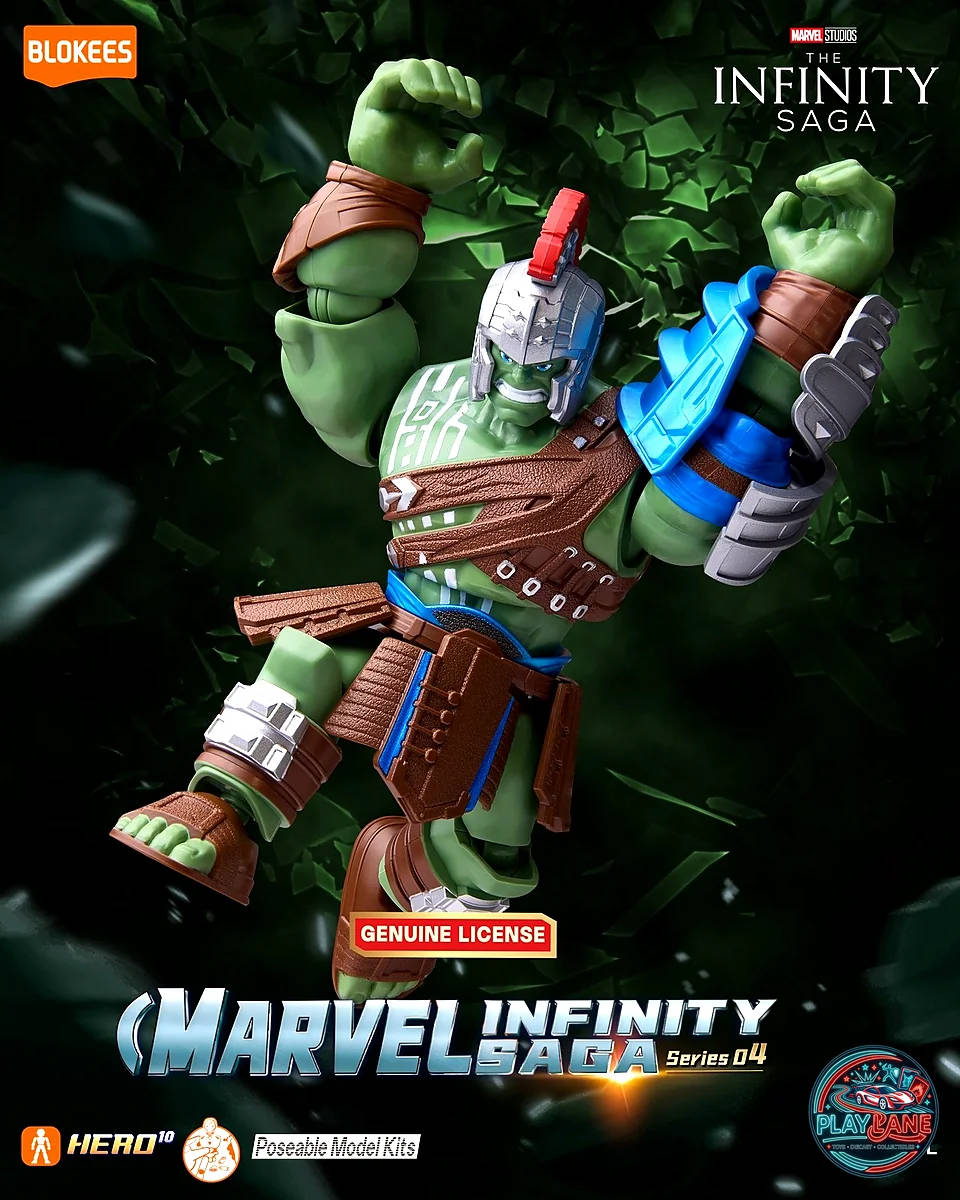 Blokees Marvel Hero Galaxy Version 04: Gladiator Hulk (Gladiator Armor) Model Kit
