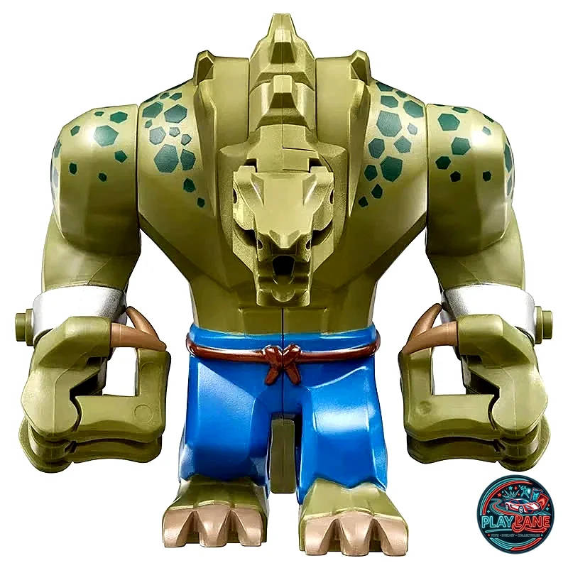Killer Croc BigFig Building Block Figure (LC001 Custom Edition)