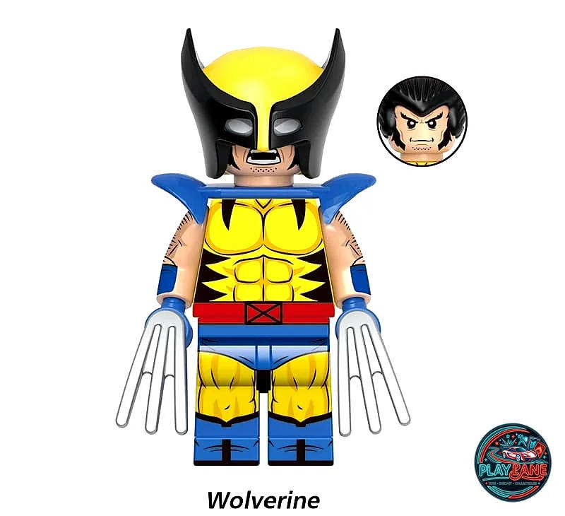 Custom Minifigs Marvel & Avengers Wolverine
