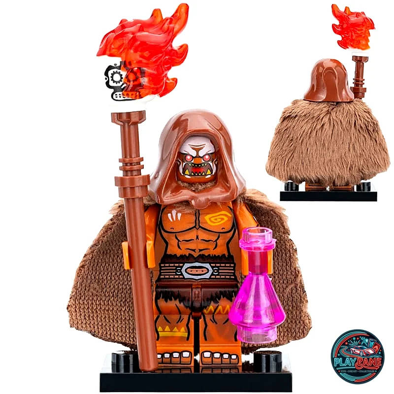Custom Minifigs Lord of the Rings & Fantasy Orc Mage