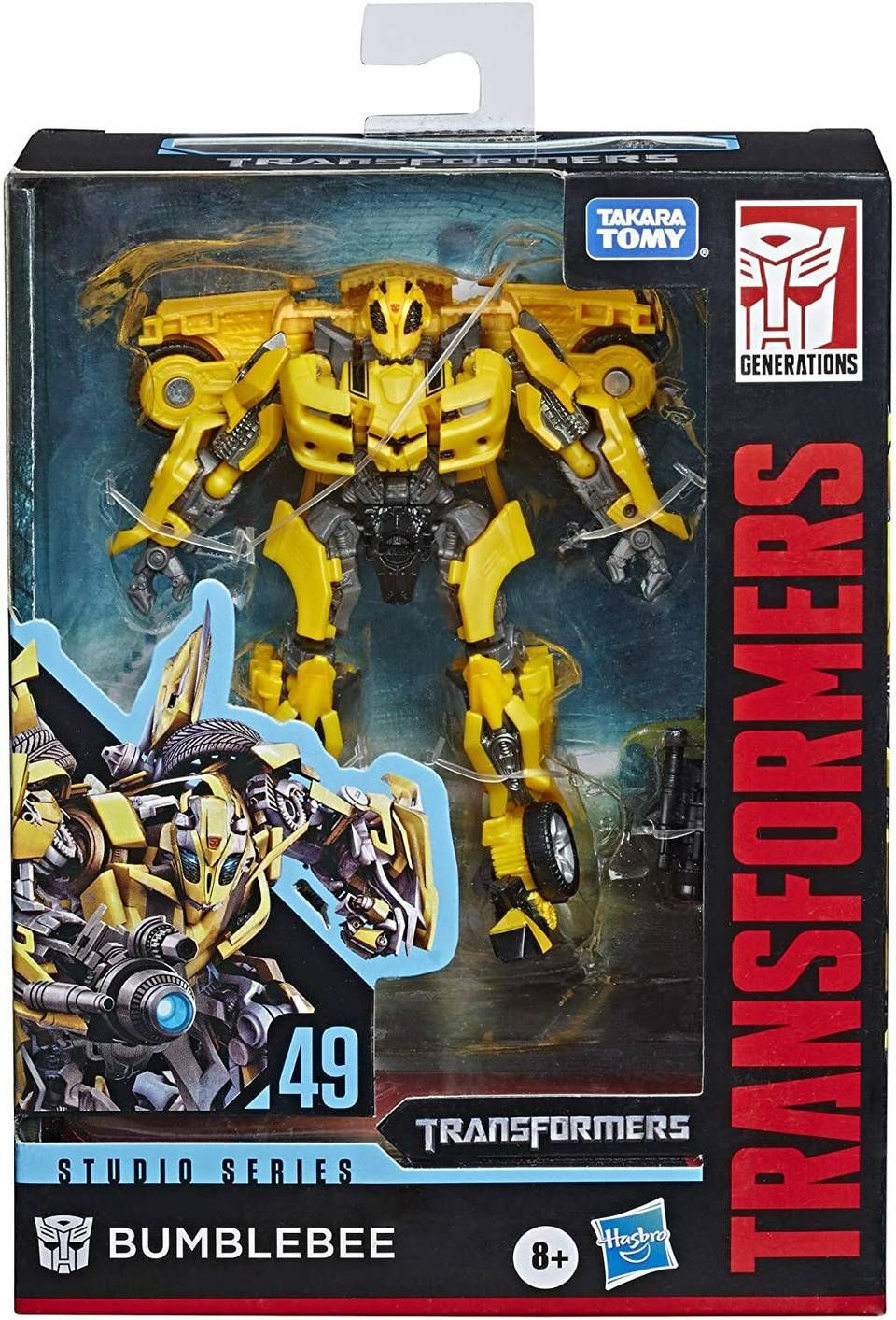 Transformers Studio Series 49 Deluxe Class Movie 1 Bumblebee Action Figure