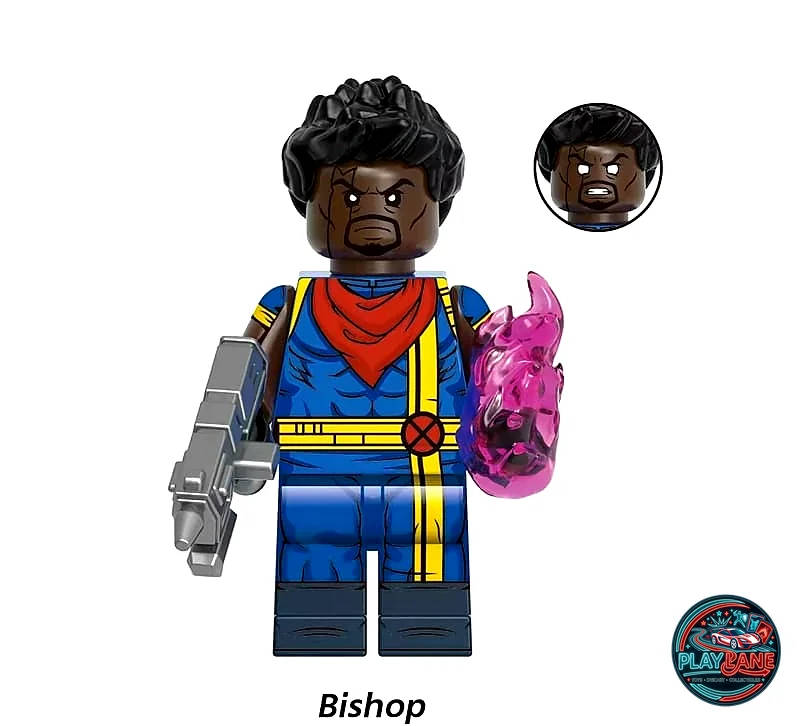 Bishop X-Men DC SuperHeroes Custom Minifigures Minifigs Fit Lego GH0536
