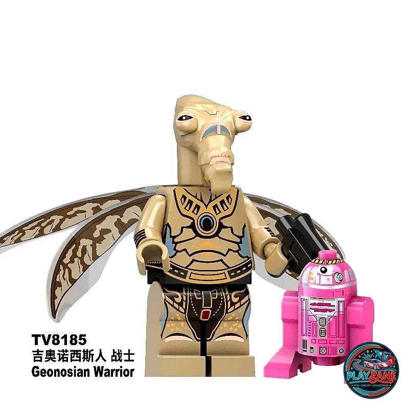 Custom Minifigs Star Wars Geonosian Warrior