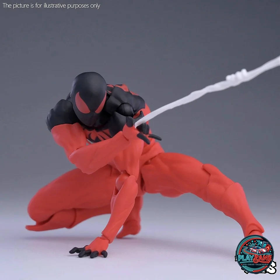MESS Toys 1/12 Scarlet Neighbor (Kaine Parker / Scarlet Spider) Collectible Action Figure (Original / CT Toys Release)