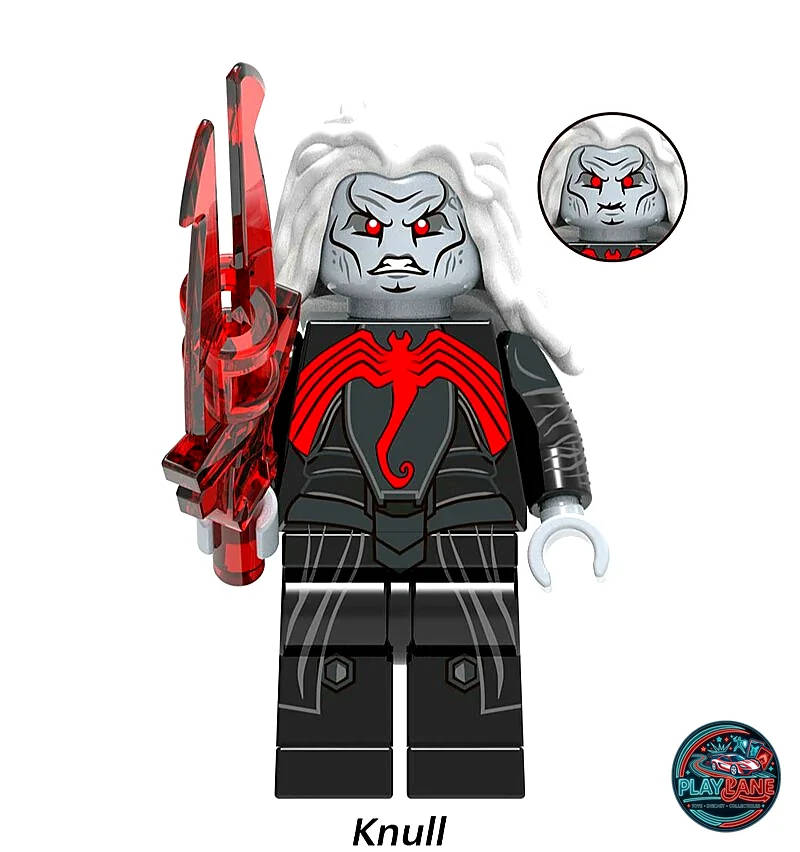 Knull Custom Marvel Super Heroes Building Block Minifigure (X1466 / Compatible with Major Brands)