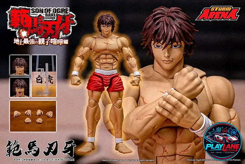 Storm Collectibles Baki Hanma Action Figure