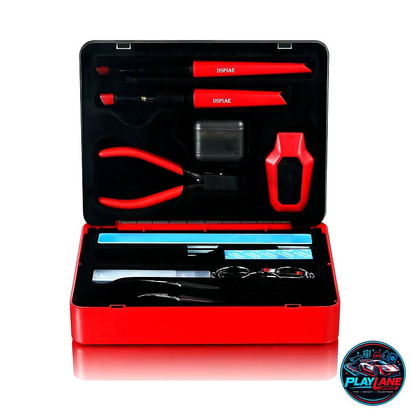 DSPIAE TC-S01 Departure Model Kit Tool Set (Includes Single-Blade Entry Nipper, Parts Separator, & Precision Tweezers with Hard Case)