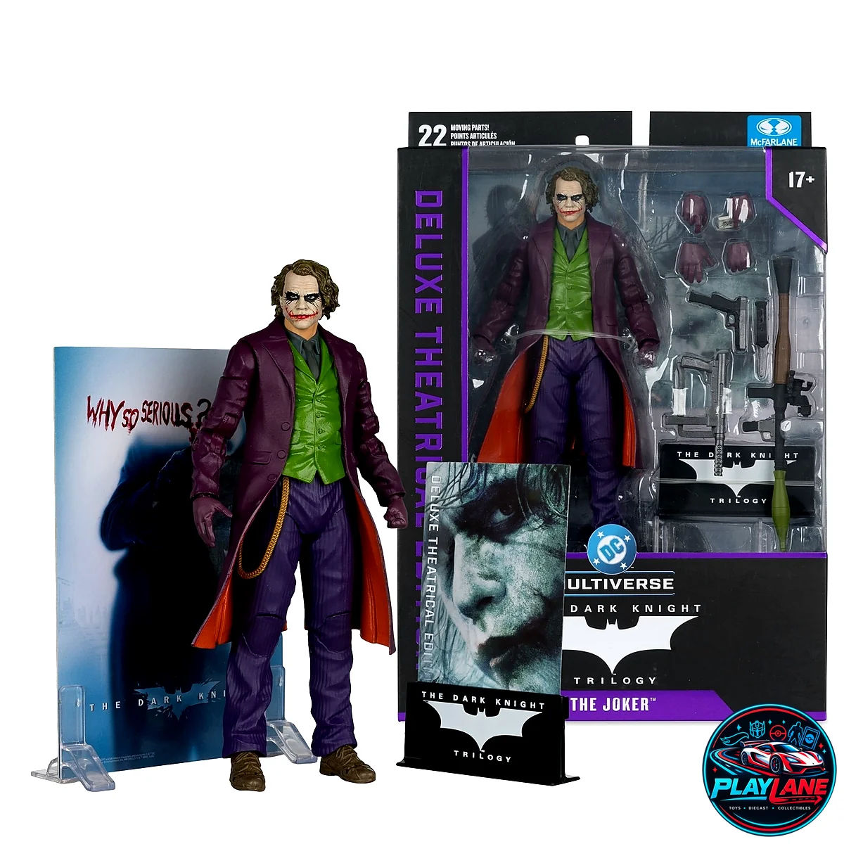 McFarlane Toys DC Multiverse The Dark Knight Joker Deluxe