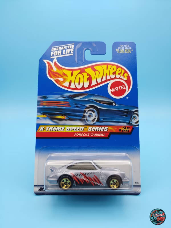 Vintage Hot Wheels Porsche Carrera X-Treme Speed Series #3/4 | 1:64 Diecast Car