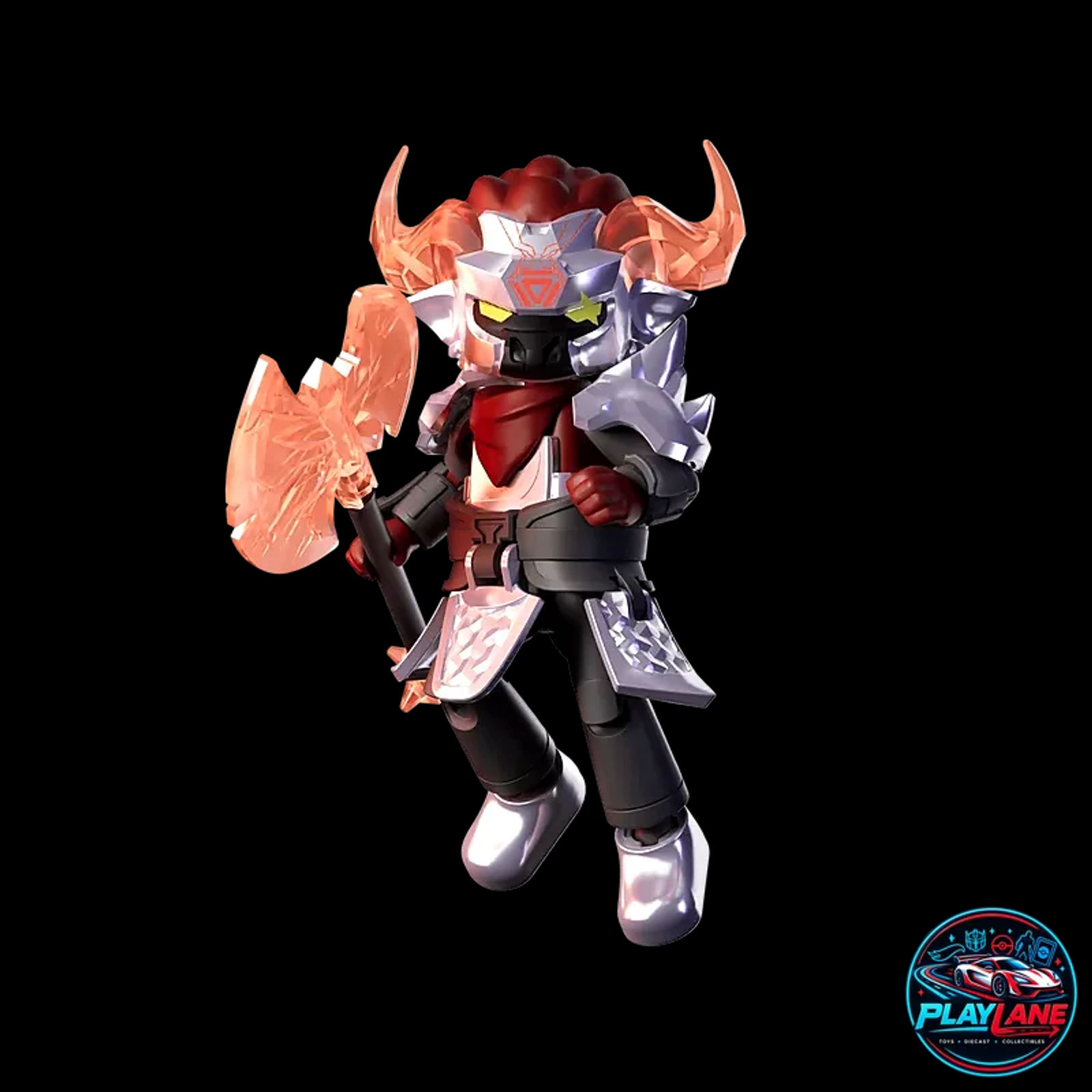 Blokees Herospire: Warrior Version 01 (Hero's Journey) [BLIND BOX] Articulated Snap-Fit Model Kit Action Figure with Removable Battle Armor, Weapon & Collectible Battle Card - Main View 13