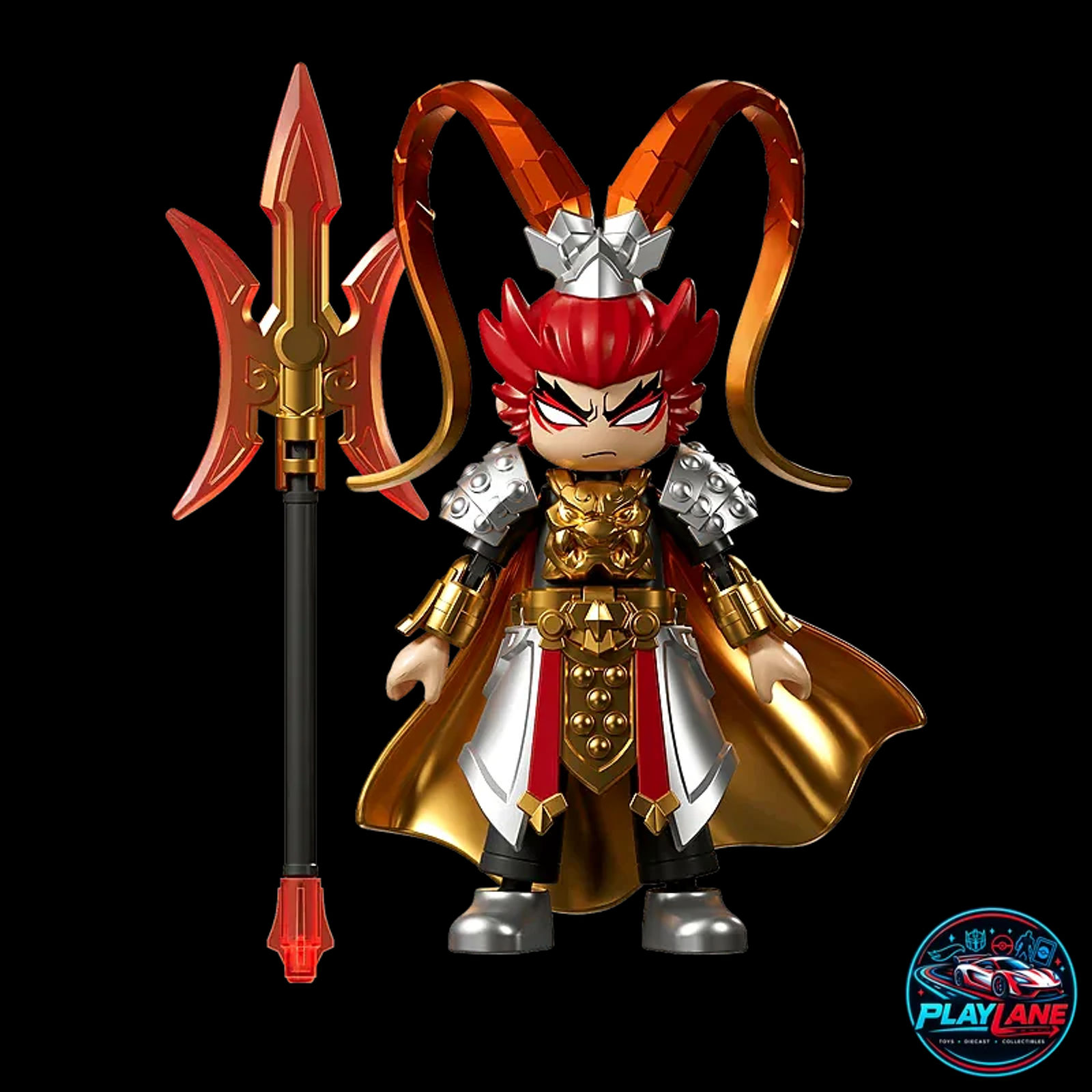Blokees Herospire: Warrior Version 08 (WV-08) Rival Ambitions - Three Kingdoms Warlords & Sovereigns Articulated Snap-Fit Model Kit Blind Box (Single Pack / Display of 9) - Main View 5