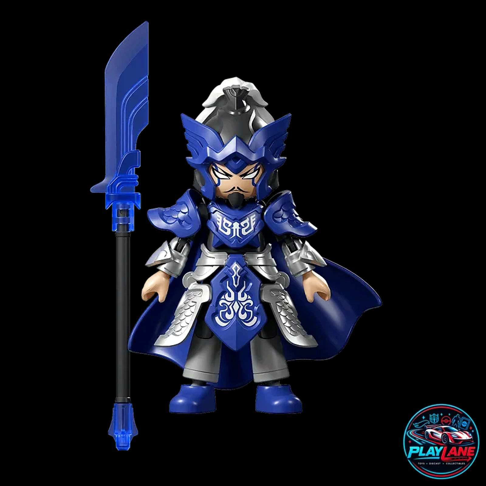 Blokees Herospire: Warrior Version 08 (WV-08) Rival Ambitions - Three Kingdoms Warlords & Sovereigns Articulated Snap-Fit Model Kit Blind Box (Single Pack / Display of 9) - Main View 10