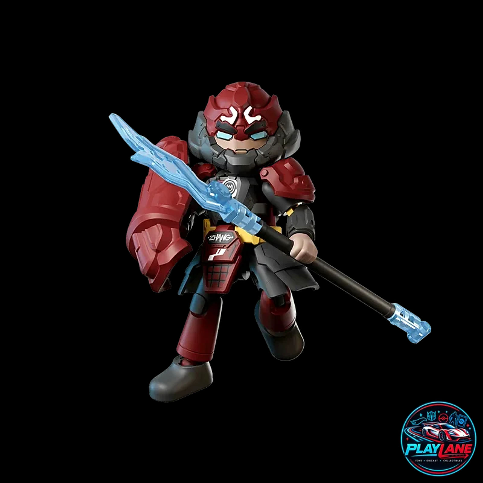 Blokees Herospire: Warrior Version 01 (Hero's Journey) [BLIND BOX] Articulated Snap-Fit Model Kit Action Figure with Removable Battle Armor, Weapon & Collectible Battle Card - Main View 4