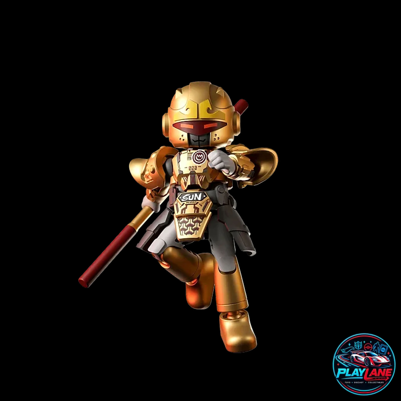 Blokees Herospire: Warrior Version 01 (Hero's Journey) [BLIND BOX] Articulated Snap-Fit Model Kit Action Figure with Removable Battle Armor, Weapon & Collectible Battle Card - Main View 14