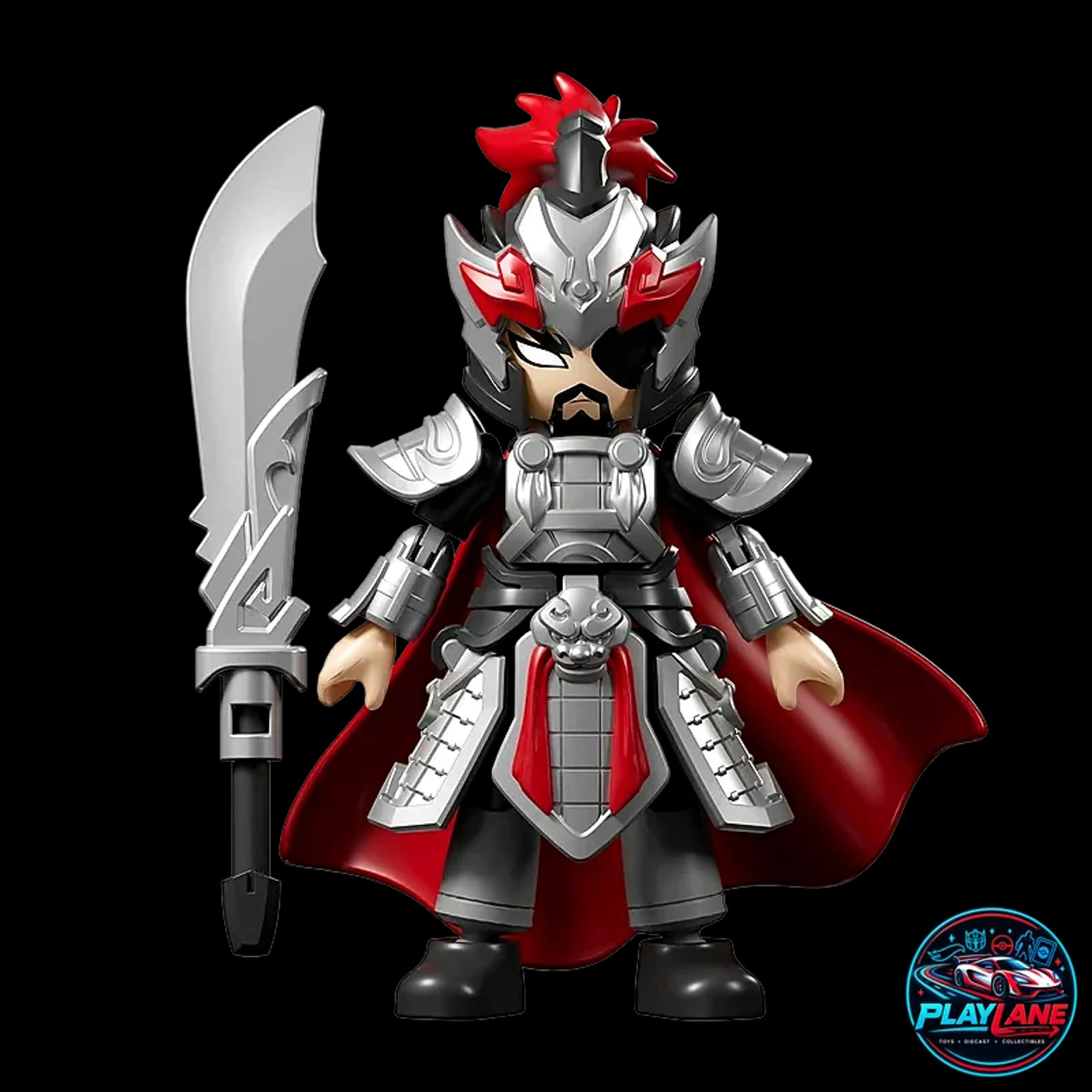 Blokees Herospire: Warrior Version 09 (Wave 09) Skyward Dragon - Three Kingdoms & Mythological Heroes Articulated Snap-Fit Model Kit Blind Box (Single Pack / Set of 9) - Main View 10